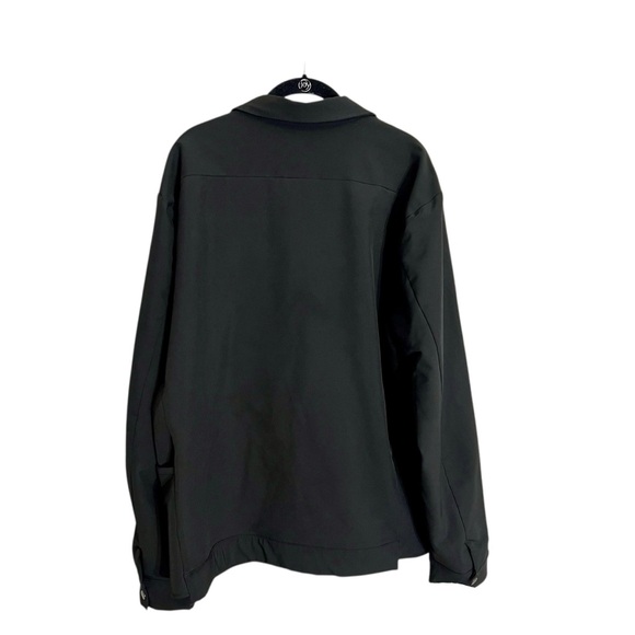 BYLT men’s district jacket black stretch classic size XL snap button up - Picture 3 of 16